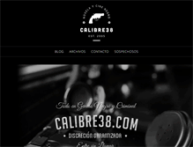 Tablet Screenshot of calibre38.com